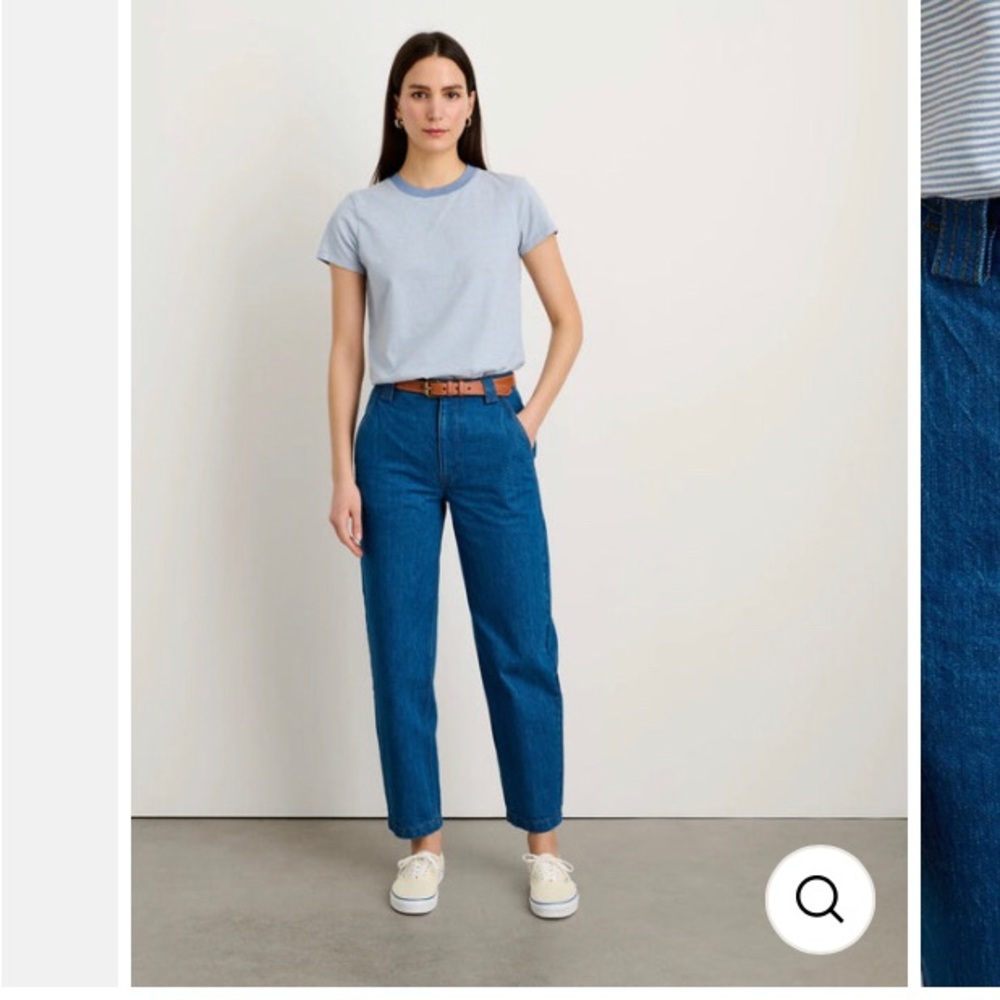 NWT Alex Mill Houston Pant Indigo Denim Sz 27